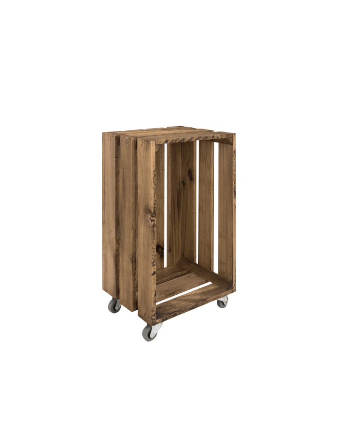 Caja elaborada con madera de pino gallego.