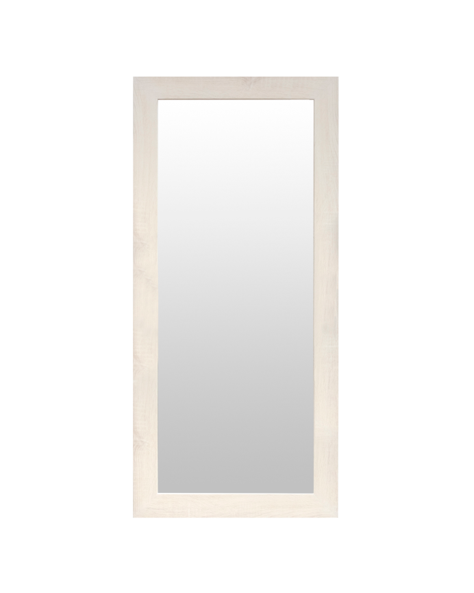 Spiegeleffekt in beige Holzoptik in verschiedenen Größen