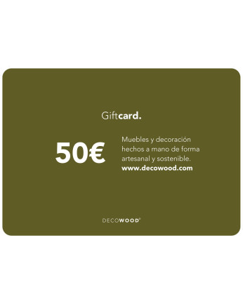 Geschenkkarte im Wert von 50 Euro.
