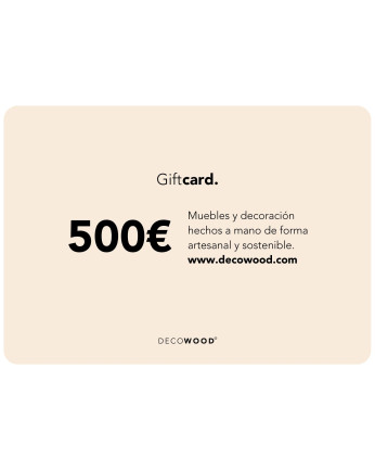 Geschenkkarte im Wert von 500 Euro