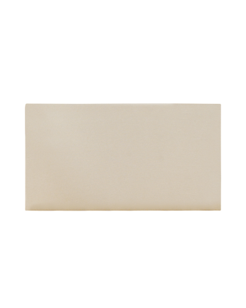 Gepolstertes Kopfteil aus Baumwolle in Beige in verschiedenen Größen.