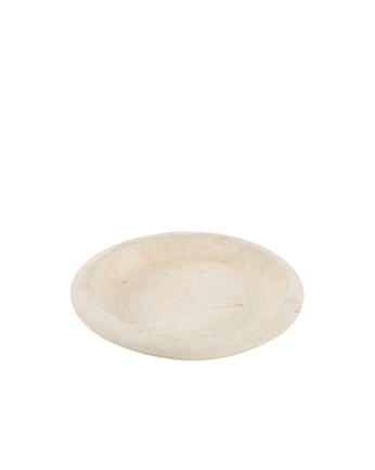 Naturton-Teller aus 30 cm Naturton
