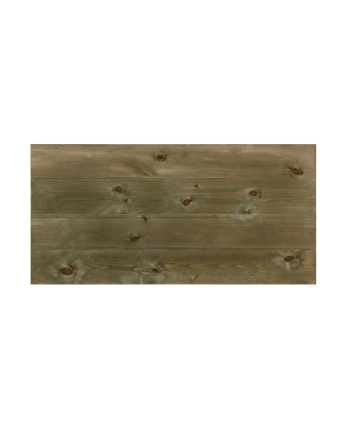 Massives grünes Holzkopfteil in verschiedenen Größen