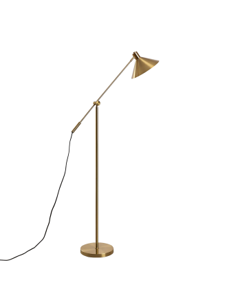 Stehlampe aus Metall, höhenverstellbar, 175x90cm
