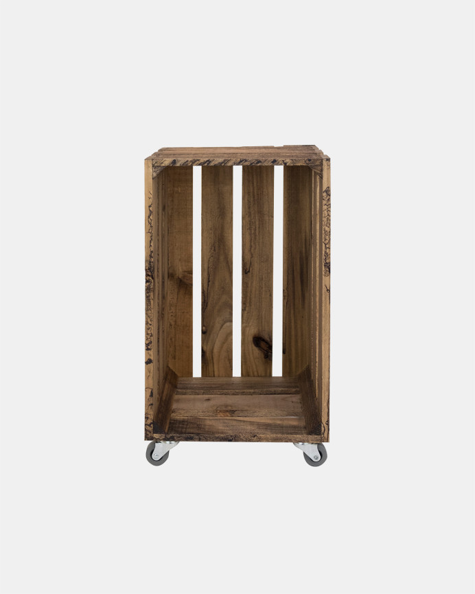 Caja elaborada con madera de pino gallego.