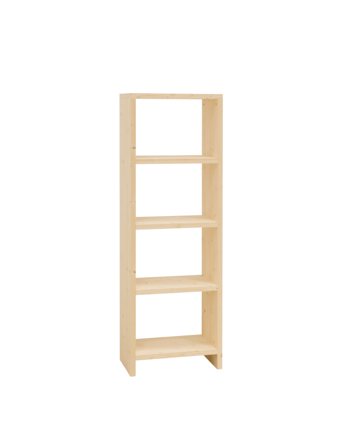 Bücherregal Aus Massivholz, 180x60cm
