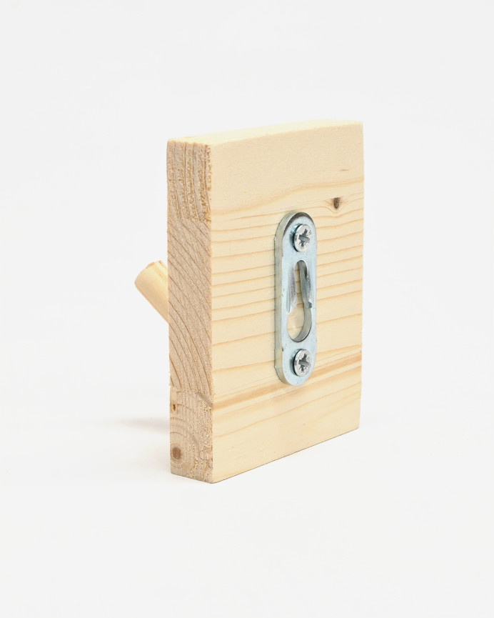Haken Wandmontage, 8x6cm