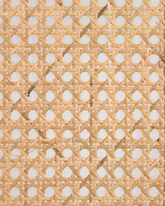 Stühle aus Buchenholz mit Sitzfläche aus Eschenfurnier und Rattan im Cannage-Stil in natürlicher Farbe von 75x44cm.