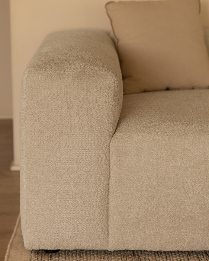 Sofa 3 Module mit rechter Kurve, 320x110cm