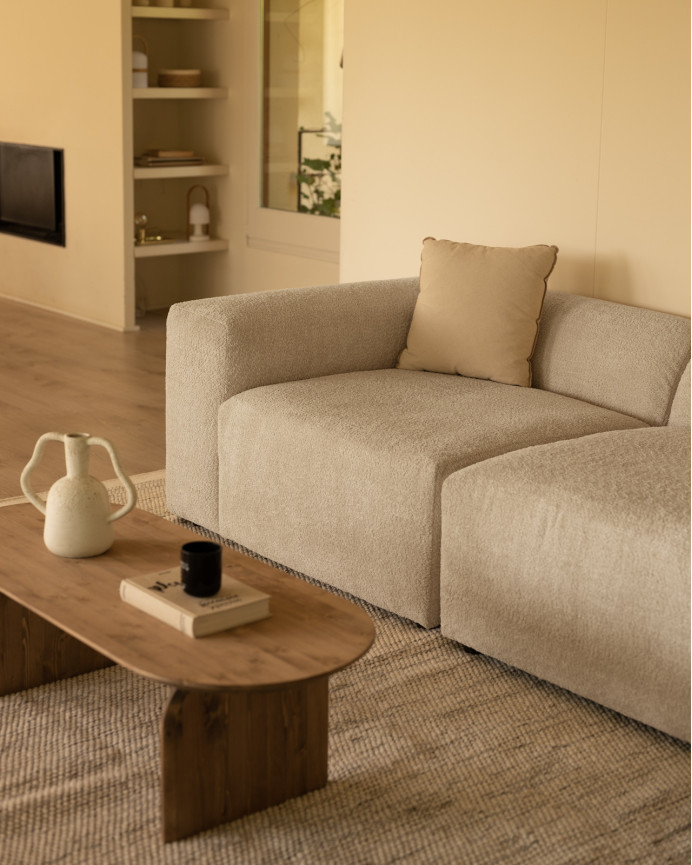 Sofa 3 Module mit rechter Kurve, 320x110cm