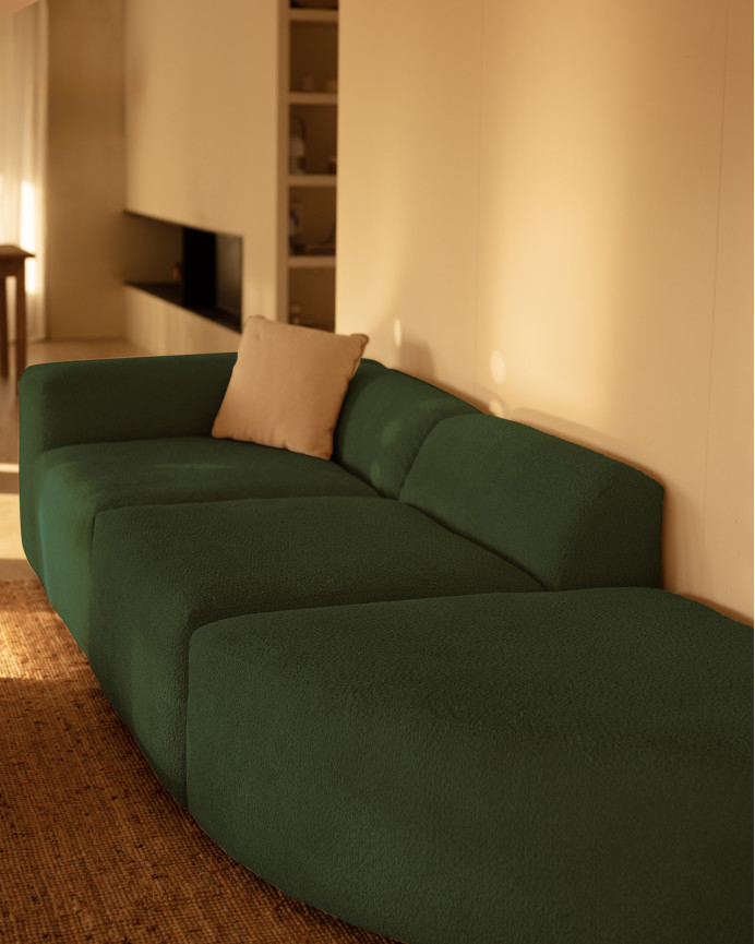 Sofa 3 Module mit rechter Kurve, 320x110cm