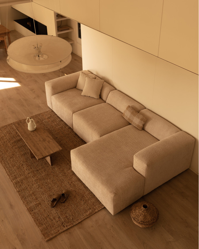 Sofa 3 Module mit rechter Chaiselongue, 330x172cm