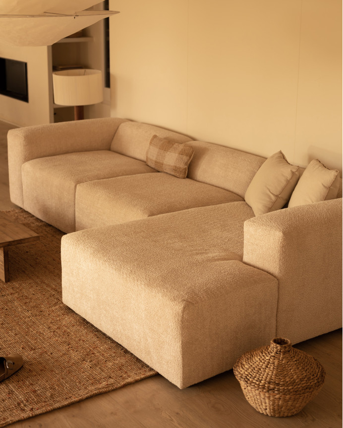 Sofa 3 Module mit rechter Chaiselongue, 330x172cm