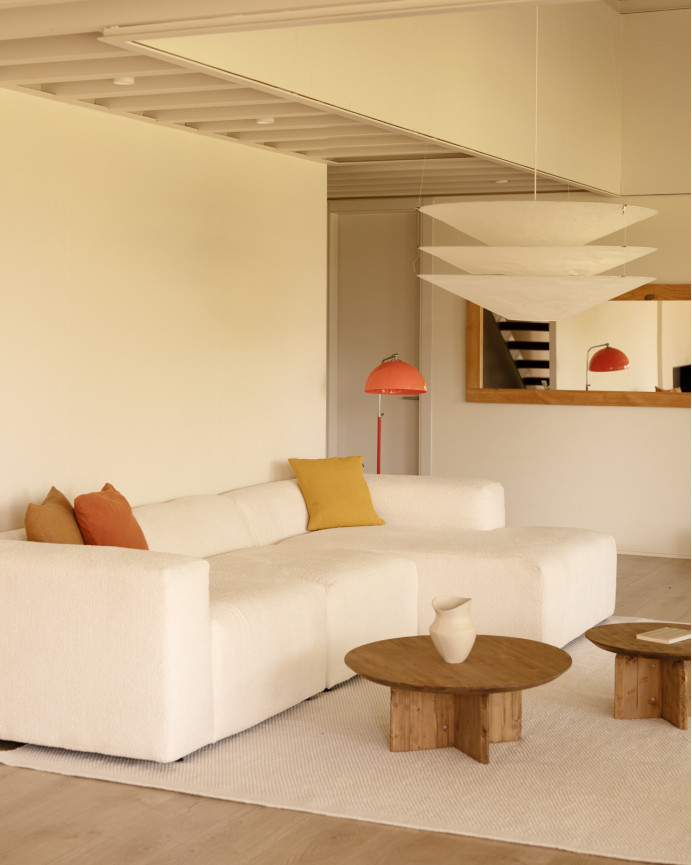 Sofa 3 Module mit rechter Chaiselongue, 330x172cm