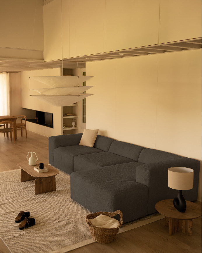 Sofa 3 Module mit rechter Chaiselongue, 330x172cm