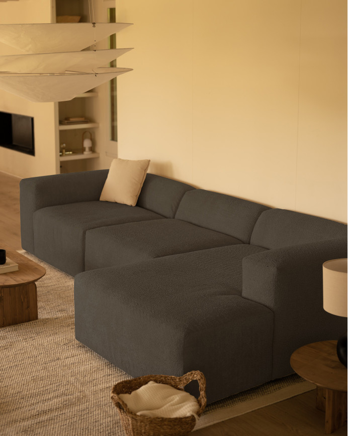 Sofa 3 Module mit rechter Chaiselongue, 330x172cm