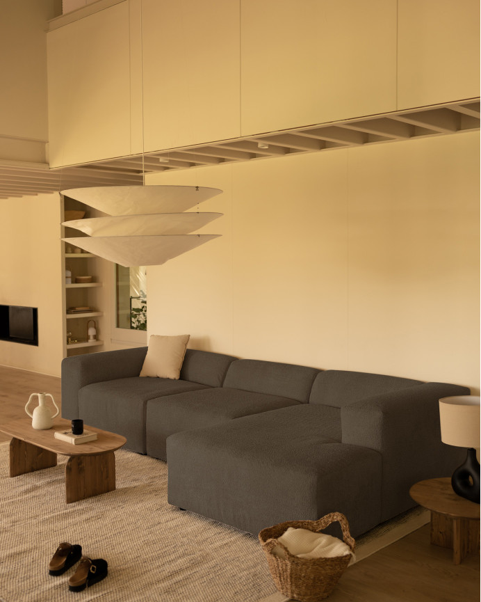 Sofa 3 Module mit rechter Chaiselongue, 330x172cm