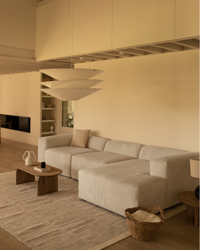 Sofa 3 Module mit rechter Chaiselongue, 330x172cm