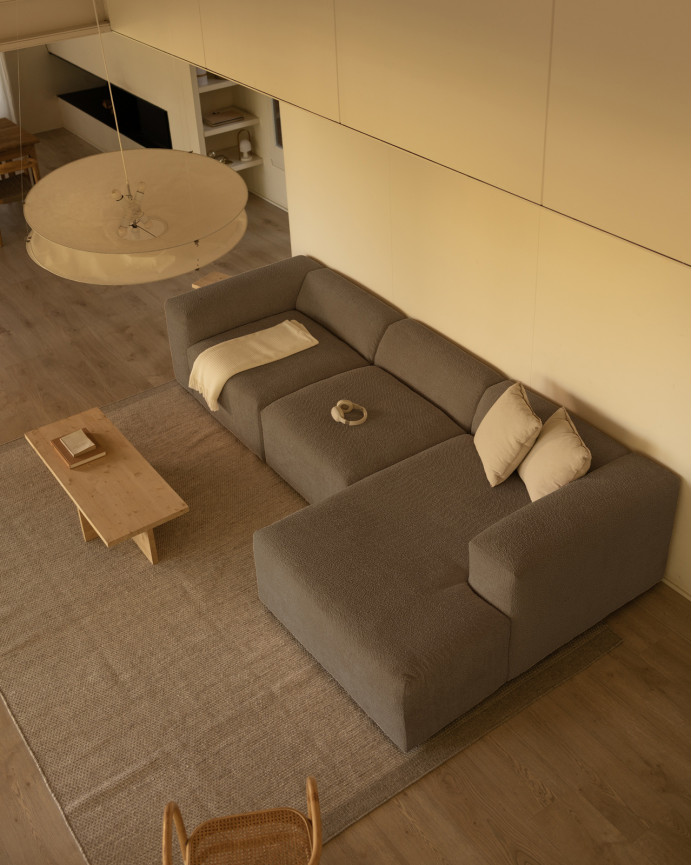 Sofa 3 Module mit rechter Chaiselongue, 330x172cm