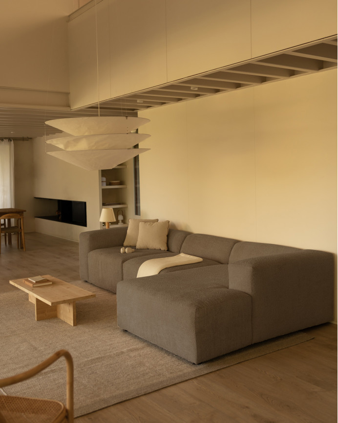 Sofa 3 Module mit rechter Chaiselongue, 330x172cm