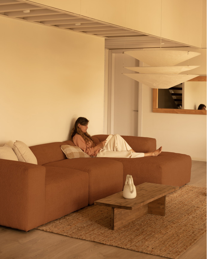Sofa 3 Module mit rechter Chaiselongue, 330x172cm