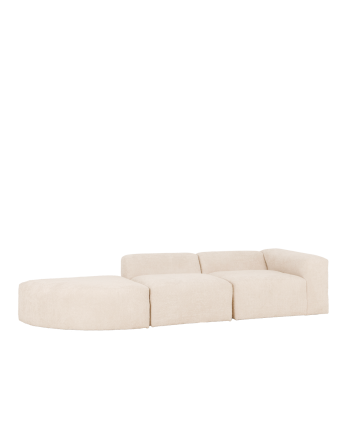 Sofa 3 Module mit linker Kurve, 320x110cm