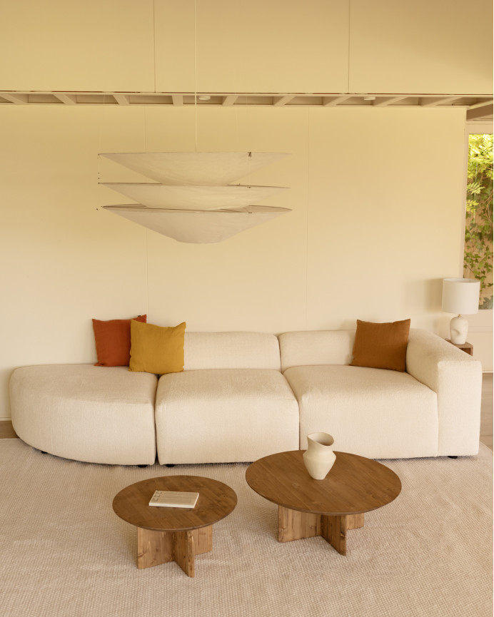 Sofa 3 Module mit linker Kurve, 320x110cm