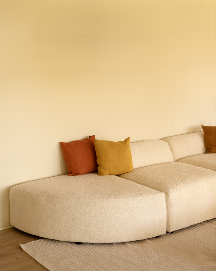 Sofa 3 Module mit linker Kurve, 320x110cm