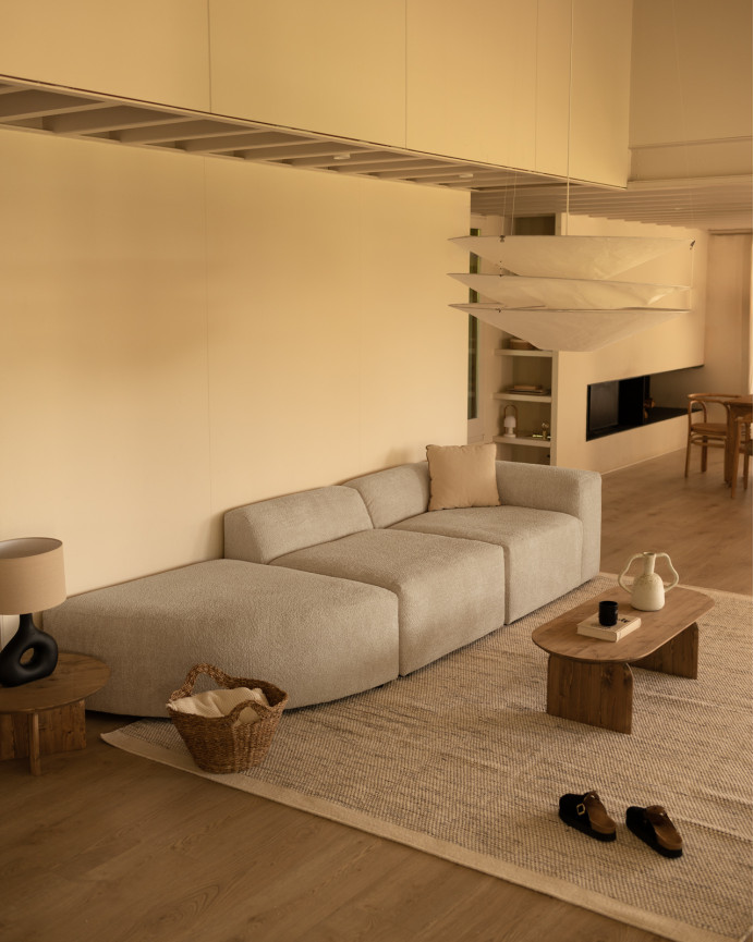 Sofa 3 Module mit linker Kurve, 320x110cm