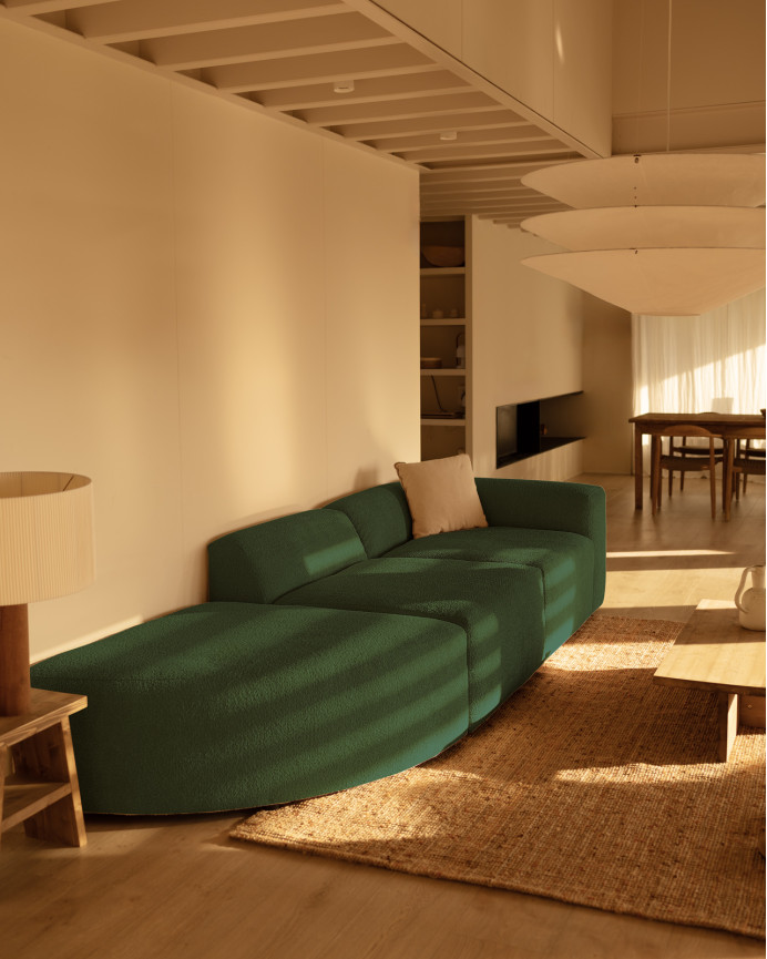 Sofa 3 Module mit linker Kurve, 320x110cm