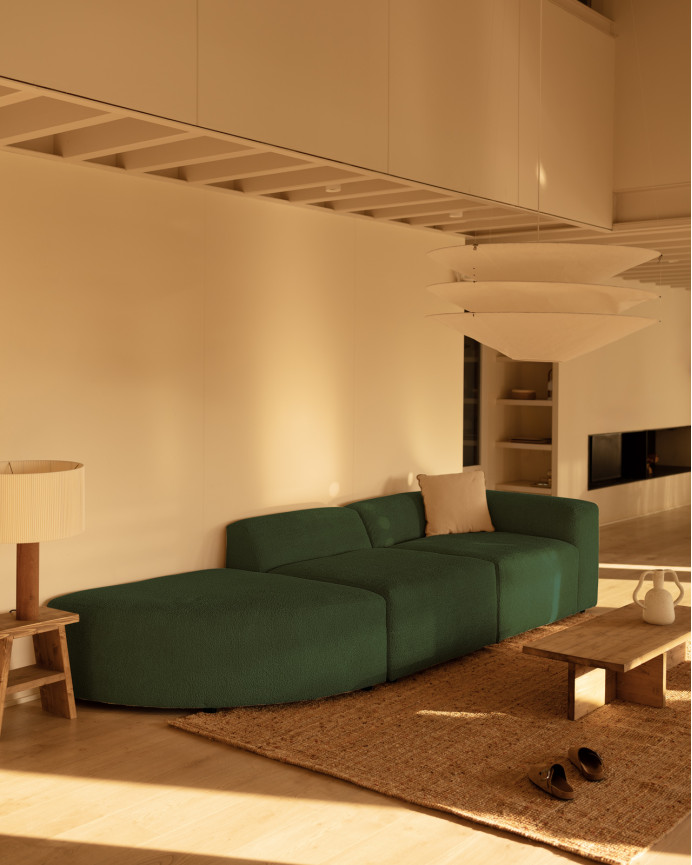 Sofa 3 Module mit linker Kurve, 320x110cm
