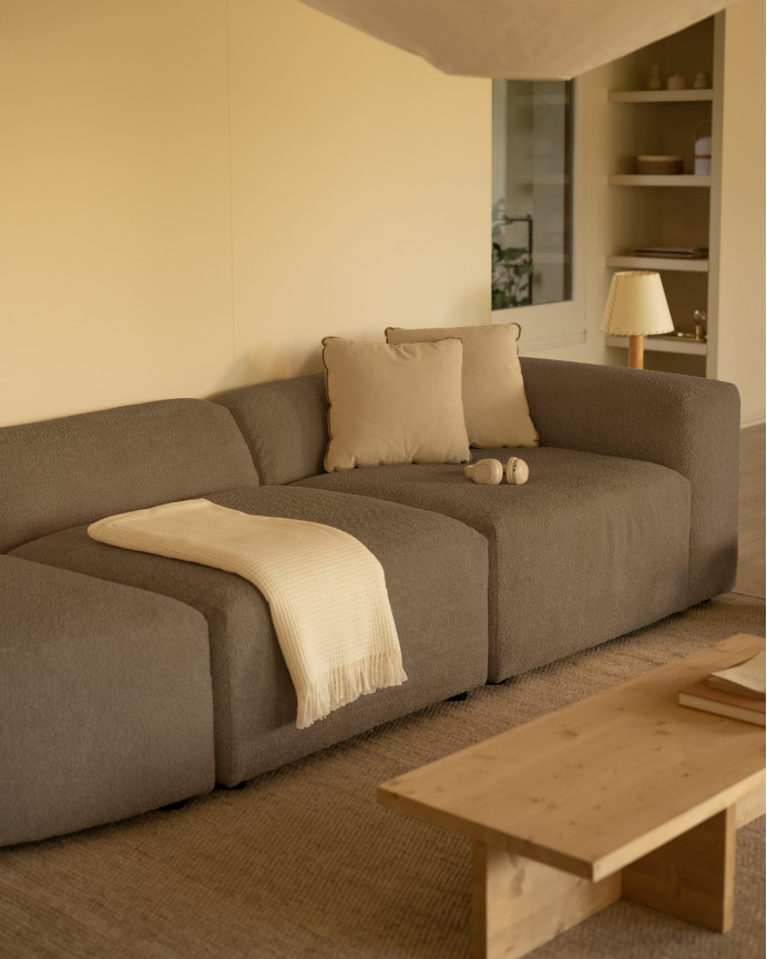 Sofa 3 Module mit linker Kurve, 320x110cm