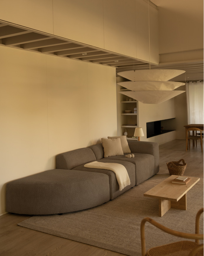 Sofa 3 Module mit linker Kurve, 320x110cm