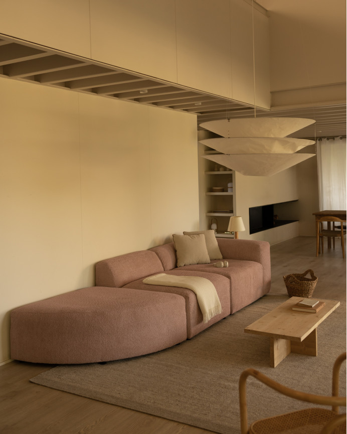 Sofa 3 Module mit linker Kurve, 320x110cm