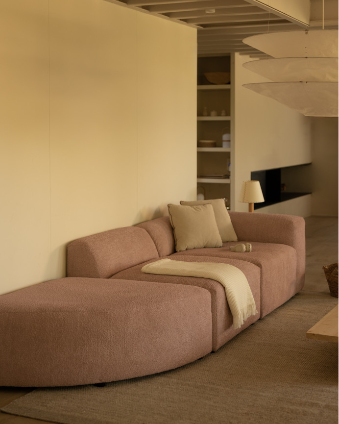 Sofa 3 Module mit linker Kurve, 320x110cm