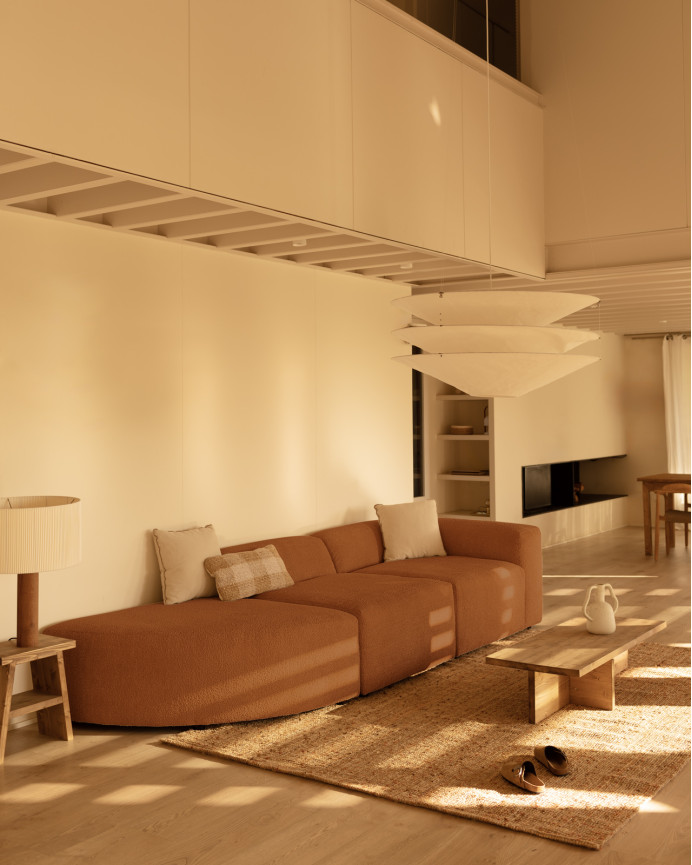 Sofa 3 Module mit linker Kurve, 320x110cm