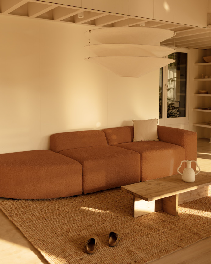 Sofa 3 Module mit linker Kurve, 320x110cm