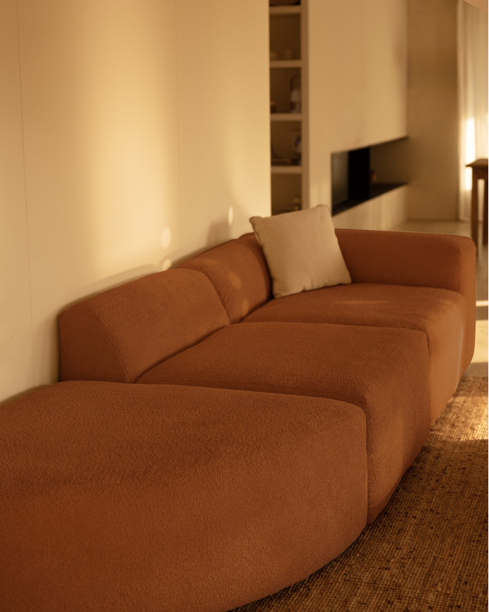 Sofa 3 Module mit linker Kurve, 320x110cm