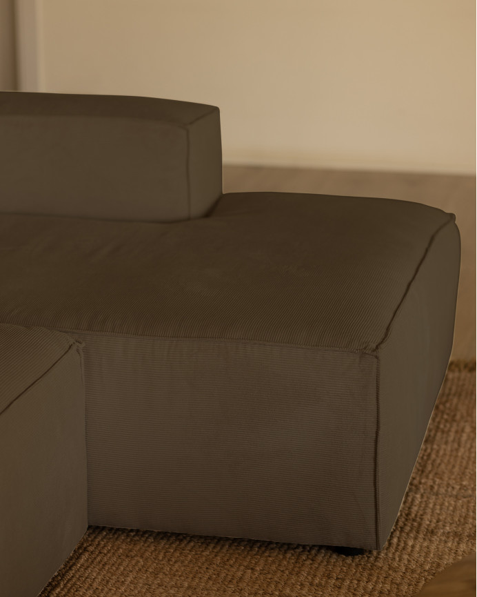 Sofa 4/5-Sitzer mit rechter Chaiselongue in verschiedenen Maßen