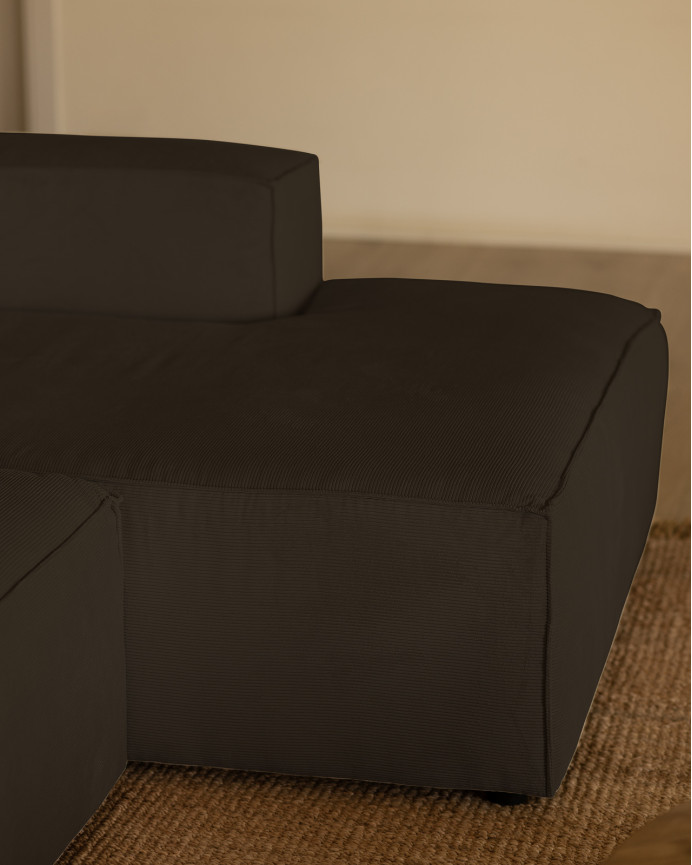 Sofa 4/5-Sitzer mit rechter Chaiselongue in verschiedenen Maßen