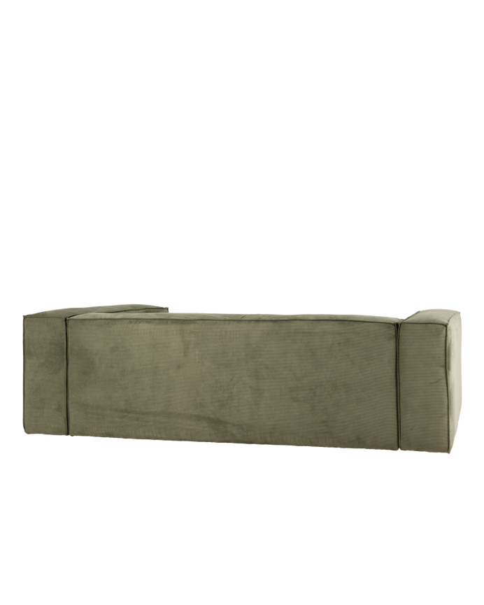 Grünes Cord-Sofa in verschiedenen Größen