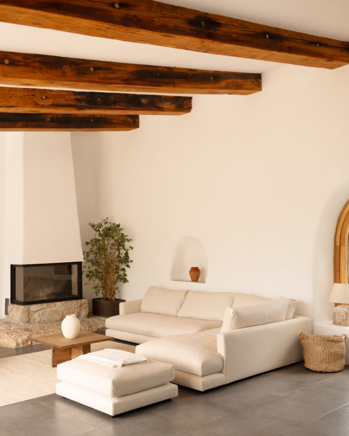 Sofa 4-sitzer mit rechter chaiselongue in verschiedenen maßen