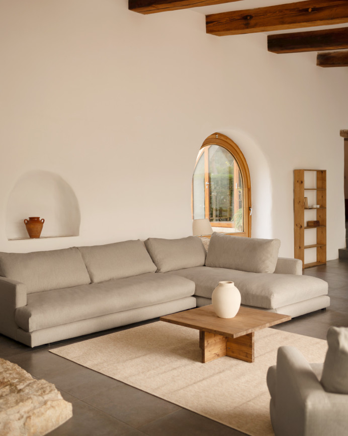 Sofa 4-SITZER MIT RECHTER CHAISELONGUE in verschiedenen Maßen