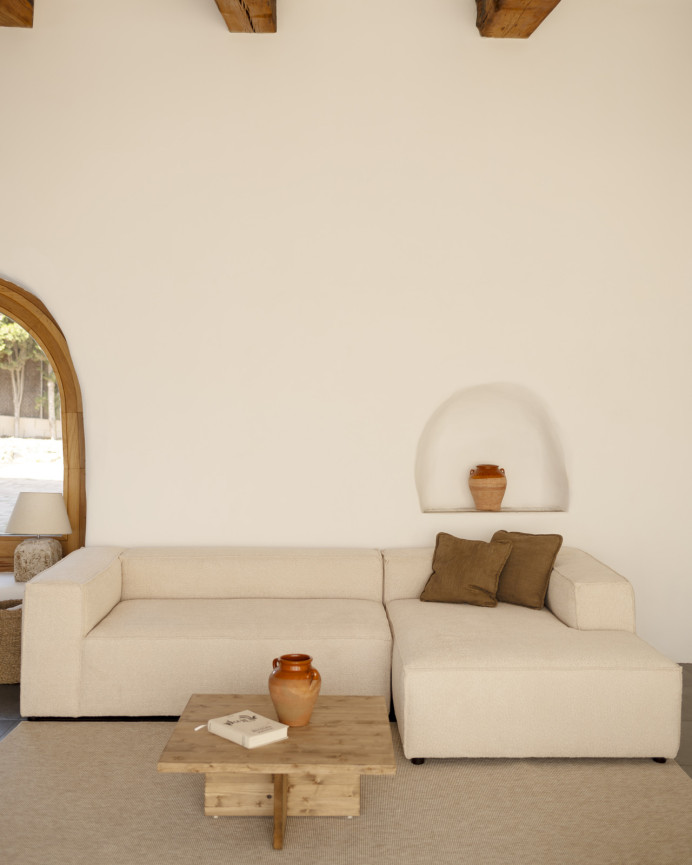 Sofa 4/5-Sitzer mit rechter Chaiselongue in verschiedenen Maßen