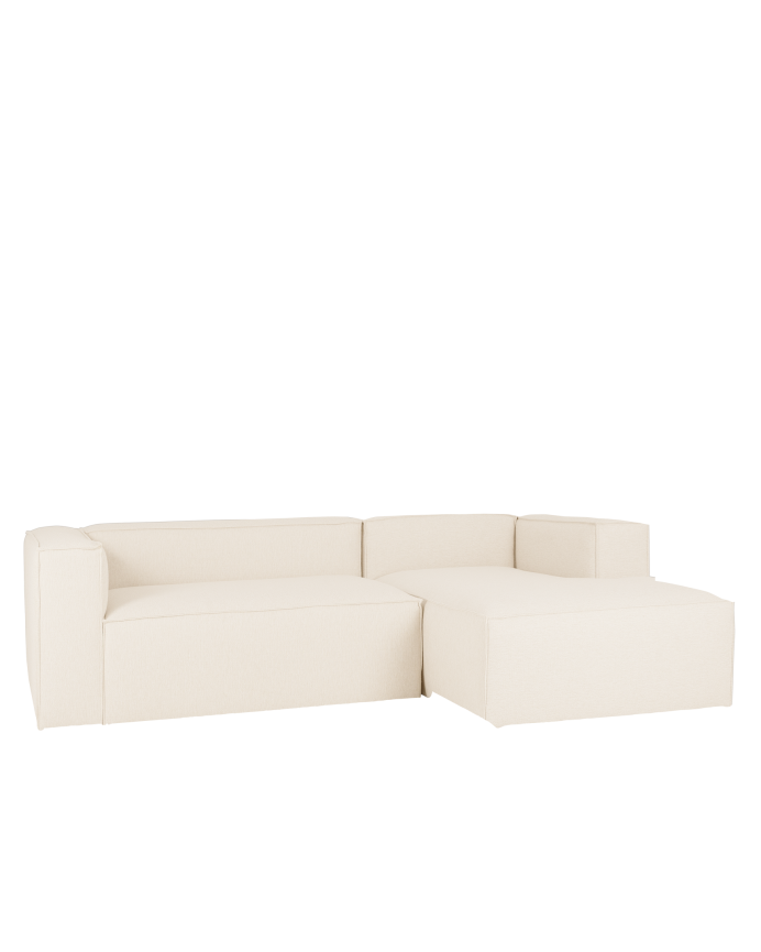 Sofa 4/5-Sitzer mit rechter Chaiselongue in verschiedenen Maßen