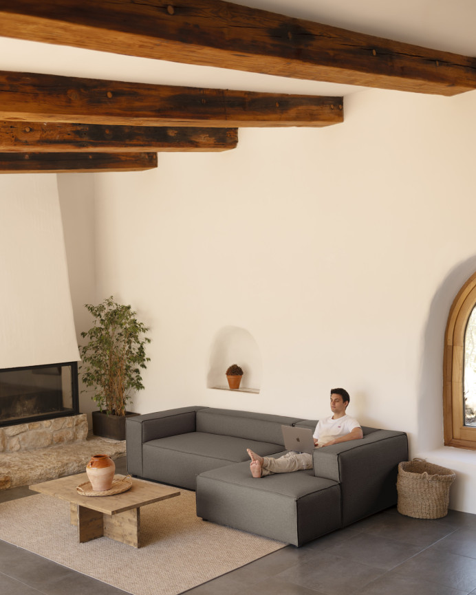Sofa 4/5-Sitzer mit rechter Chaiselongue in verschiedenen Maßen