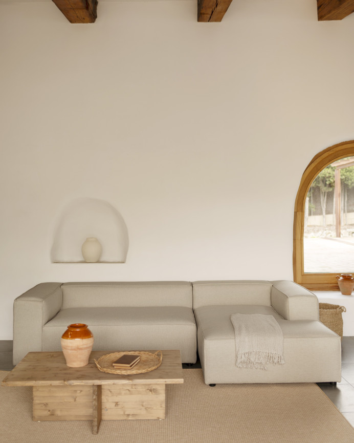 Sofa 4/5-Sitzer mit rechter Chaiselongue in verschiedenen Maßen