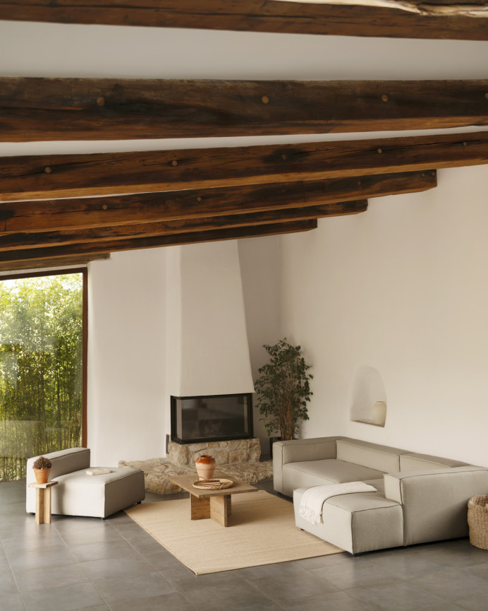 Sofa 4/5-Sitzer mit rechter Chaiselongue in verschiedenen Maßen
