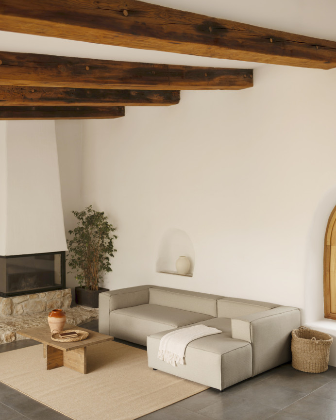 Sofa 4/5-Sitzer mit rechter Chaiselongue in verschiedenen Maßen