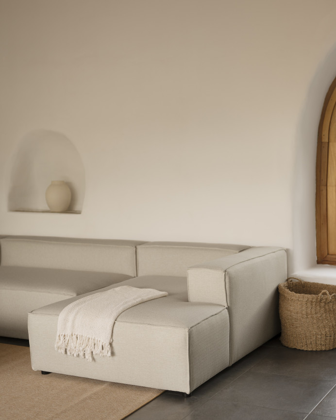 Sofa 4/5-Sitzer mit rechter Chaiselongue in verschiedenen Maßen